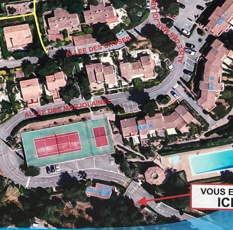 10 A 12 Pers Famille Amateurs Randonnee Boulouris Panorama Saint Raphael Tennis Piscine Partage Εξωτερικό φωτογραφία