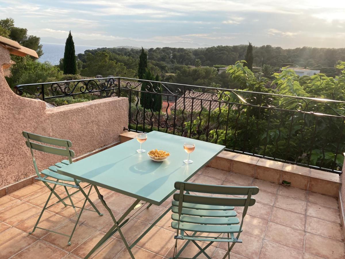 10 A 12 Pers Famille Amateurs Randonnee Boulouris Panorama Saint Raphael Tennis Piscine Partage Εξωτερικό φωτογραφία
